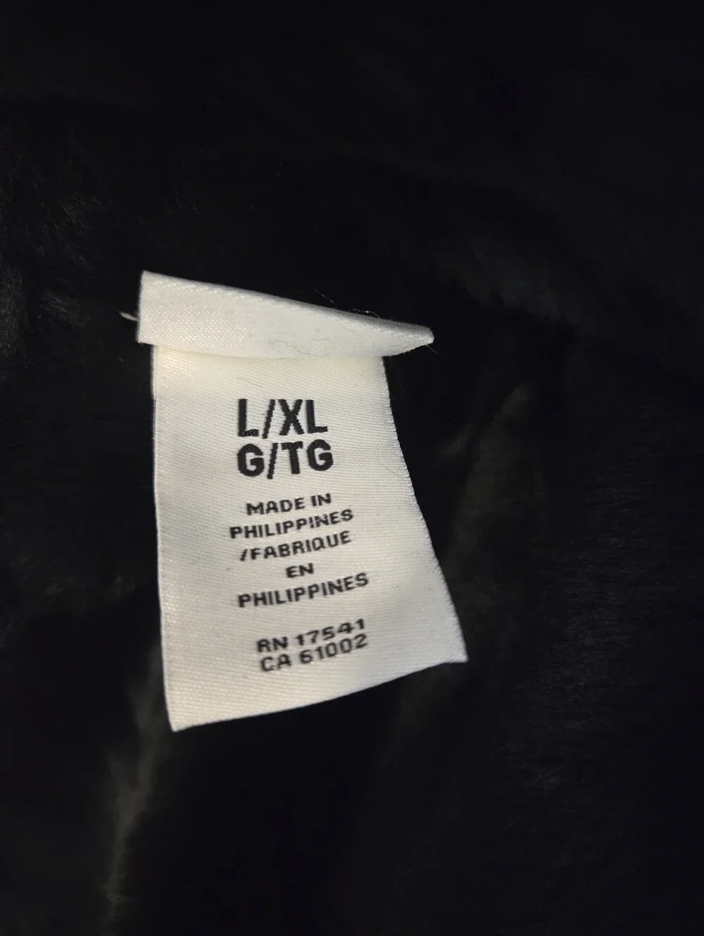 UGG Black Faux-Fur Sheepskin Bucket Hat